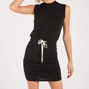 NPhilanthropy Cotton Drawstring Mini Dress